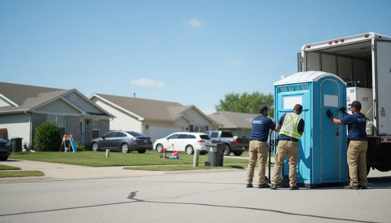 Standard Porta Potty Rentals in Schaumburg, IL near me